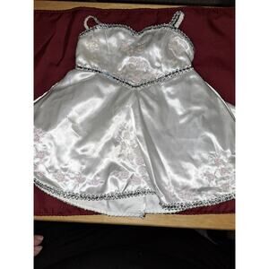 Build a Bear White Sparkle Dress